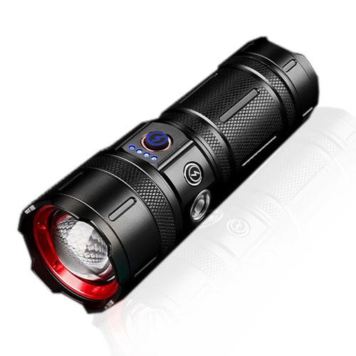 Ліхтар CB-B53-TG 3×18650 з індикацією заряду - Зображення 3