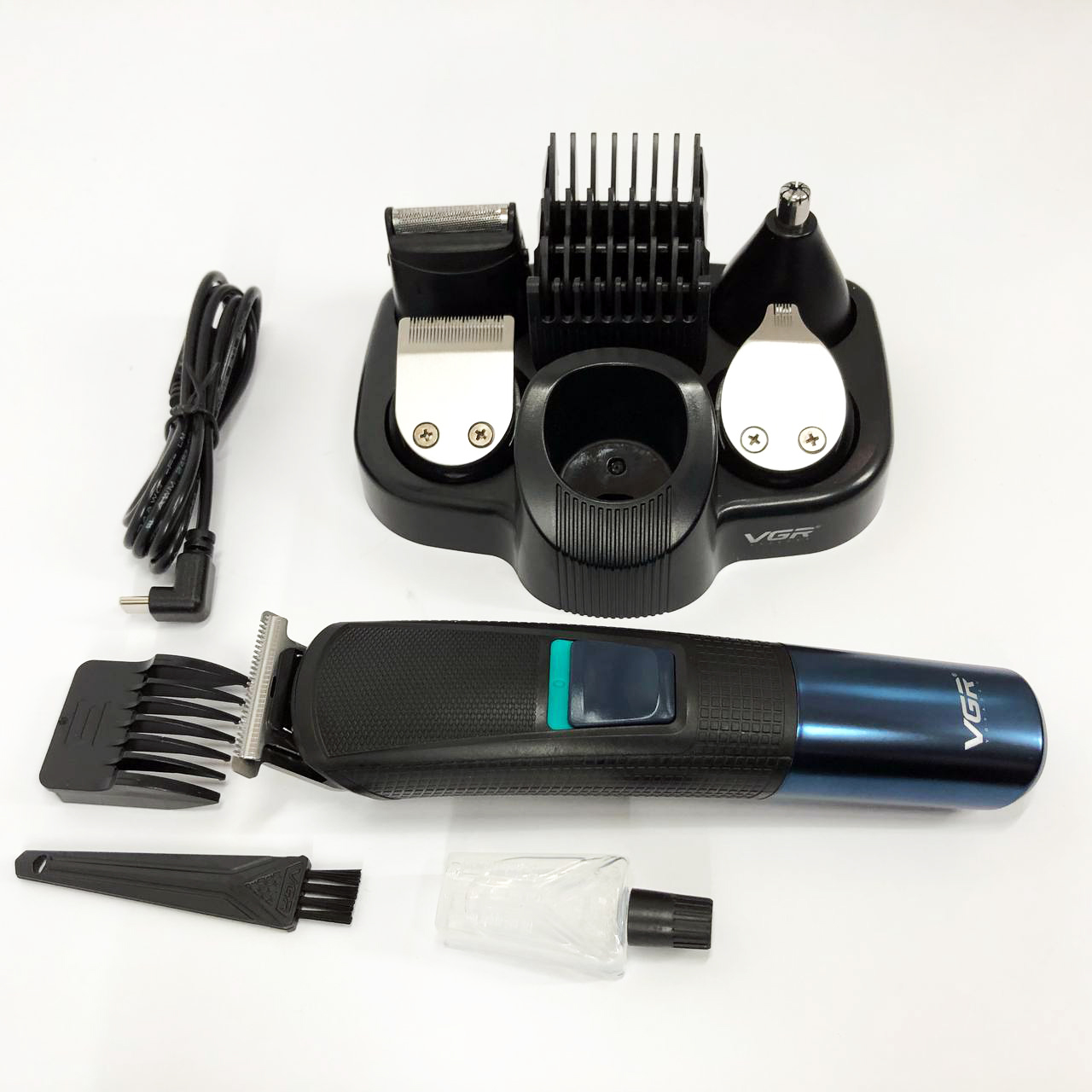 Електробритва VGR V-108 10в1 професійна машинка для стрижки - Зображення 6