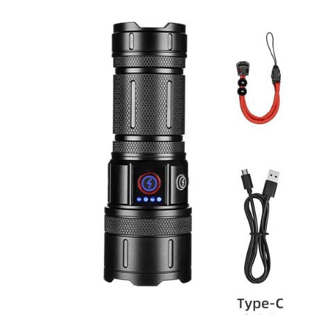 Ліхтар CB-B53-TG 3×18650 з індикацією заряду - Зображення 4