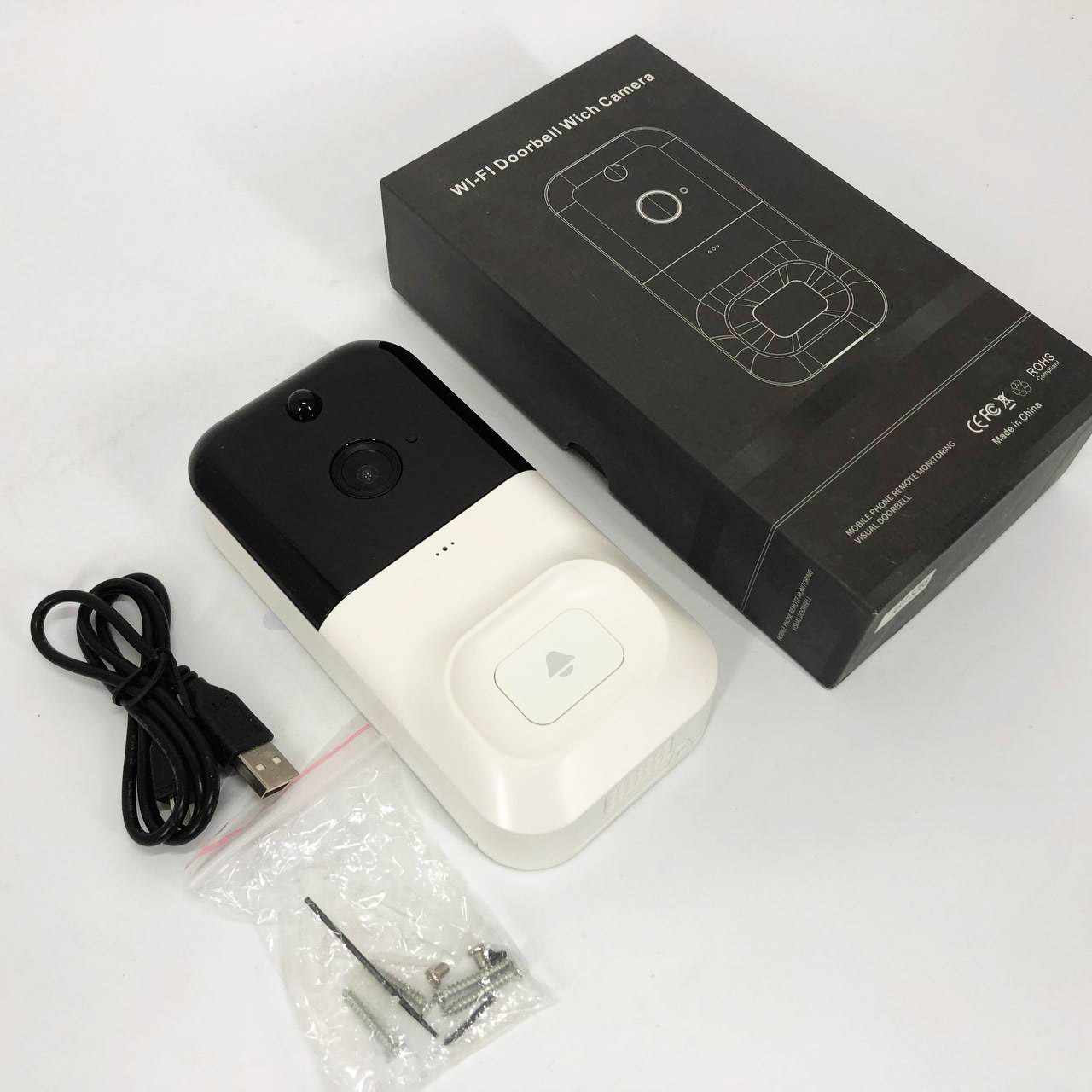 Бездротова відеокамера SMART DOORBELL X5 Wi-Fi для дверного дзвінка - Зображення 2