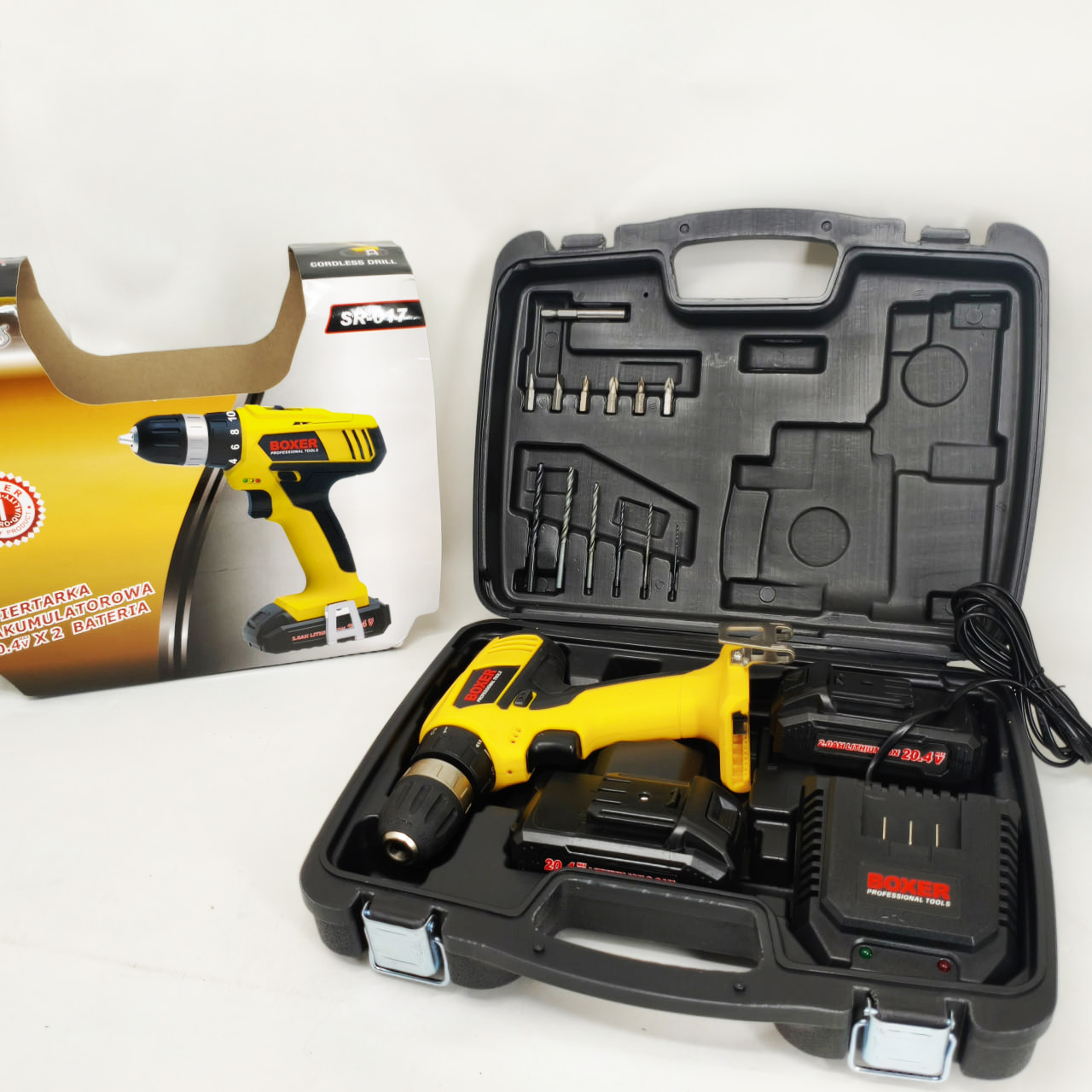 Портативний шуруповерт Boxer SR-017 20 В - Зображення 3