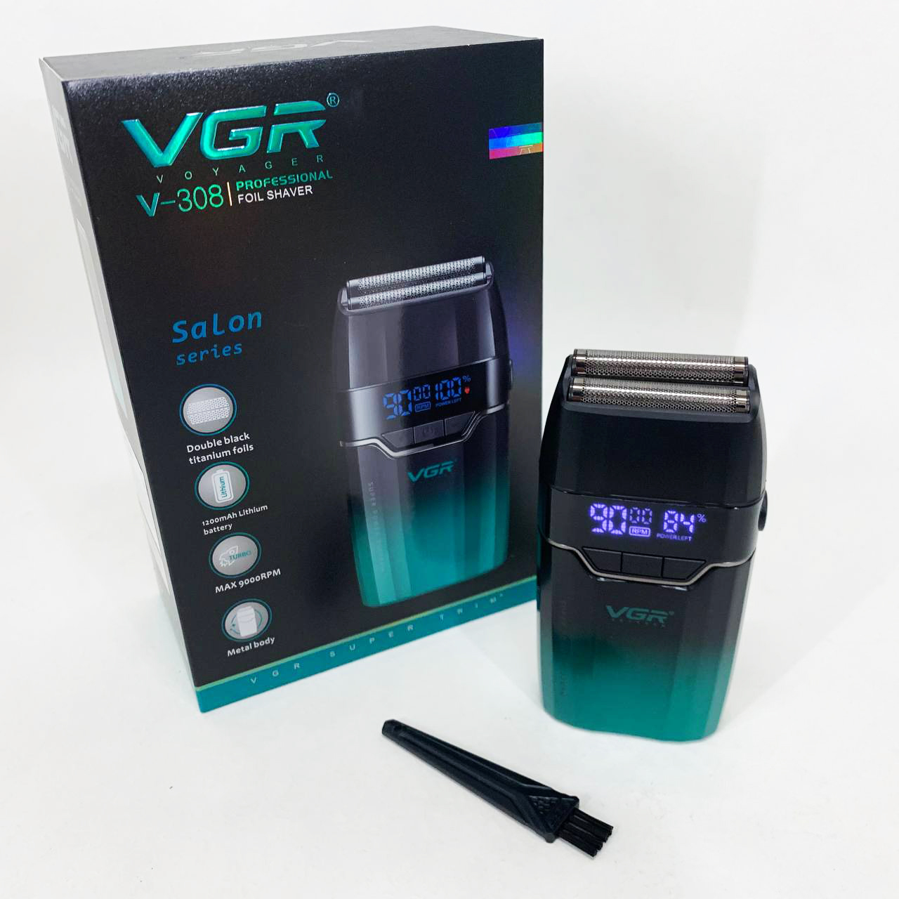 Електробритва VGR V-308 GREEN шейвер - Зображення 4