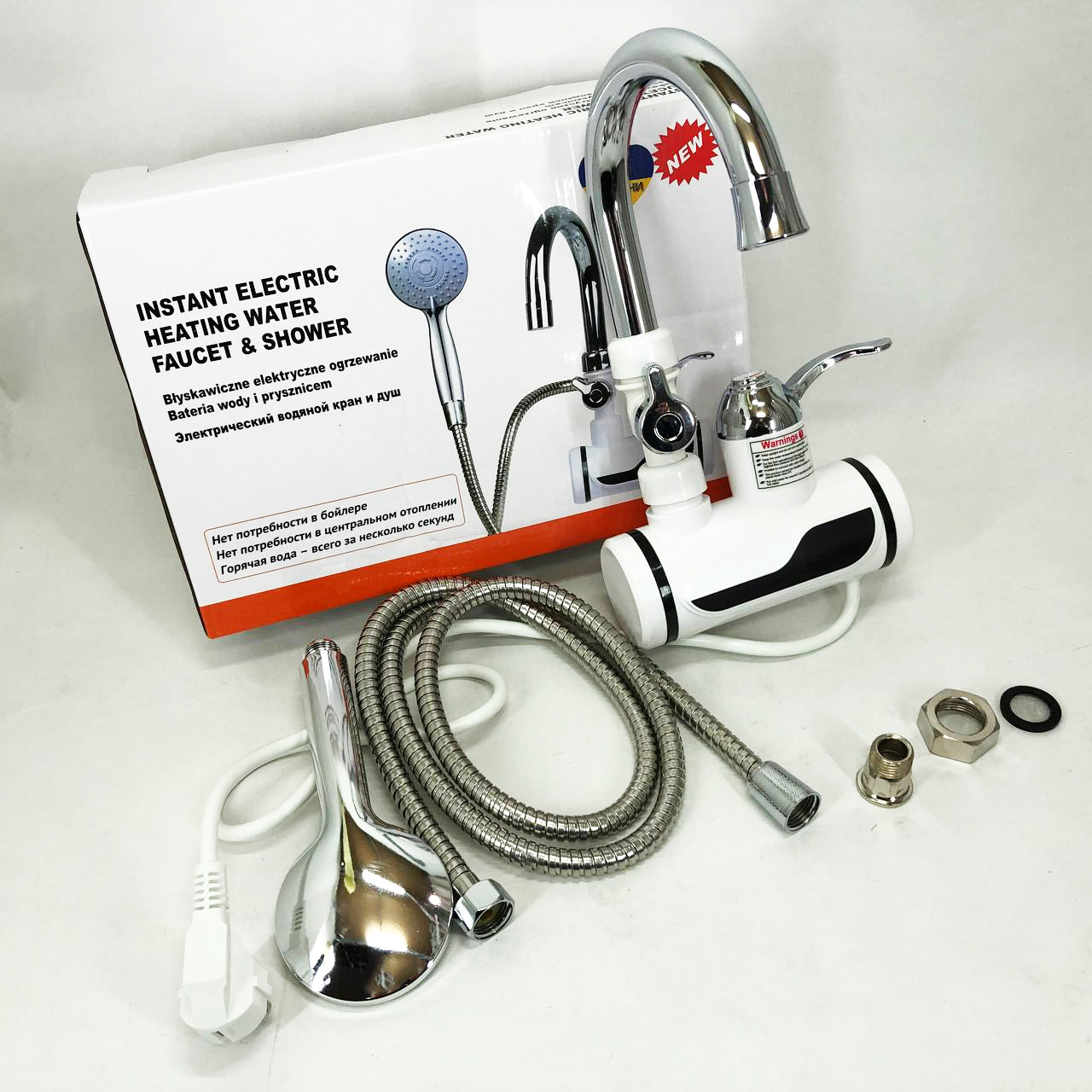 Електричний водонагрівач з душем DIGITAL Shower WF-013 - Зображення 3