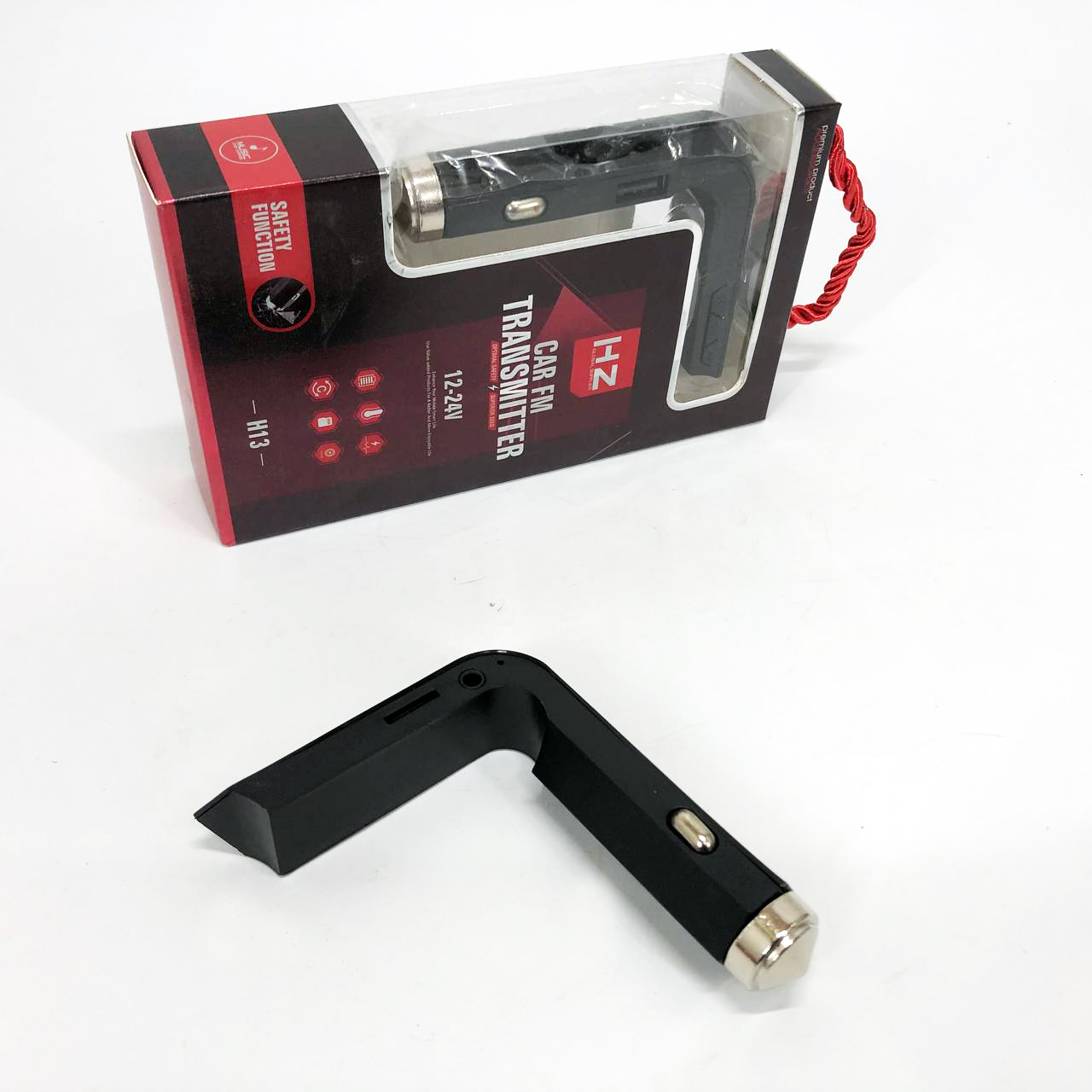 Автомобільний FM-трансмітер HZ H13 з USB AUX Bluetooth модулятор для автомагнітоли - Зображення 3