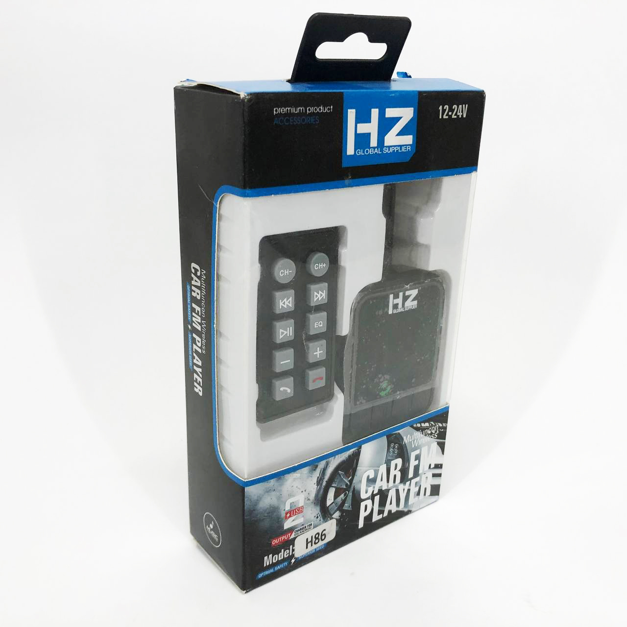 ФМ-трансмітер H86BT Bluetooth для машини - Зображення 4