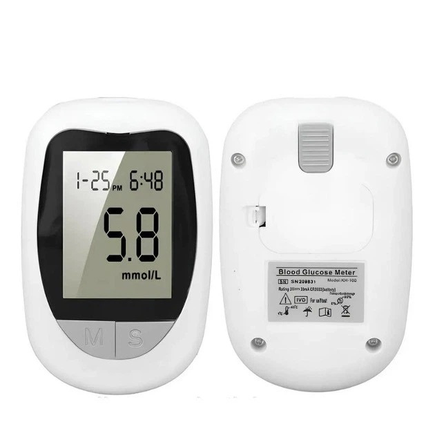 Апарат для вимірювання цукру Glucose Meter BY-100 на 50 тестів з батареєю - Зображення 2