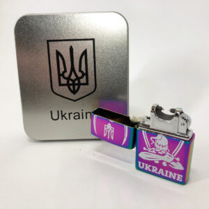 Дугова електроімпульсна запальничка HL-449 USB хамелеон Україна