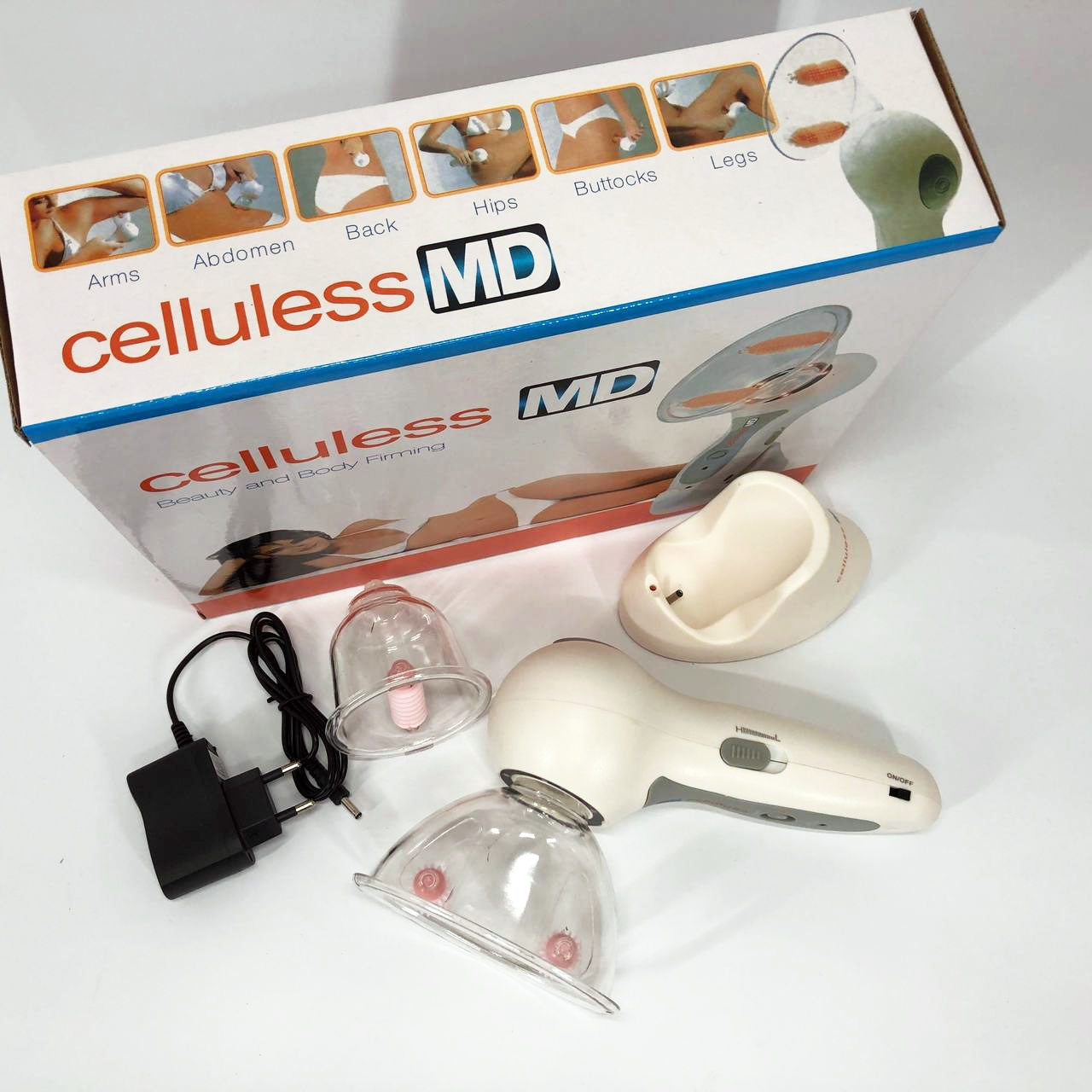 Массажер вакуумный антицеллюлитный Celluless MD NEW вакуумно-роликовый эффективный массажер Целлюлес - Зображення 10