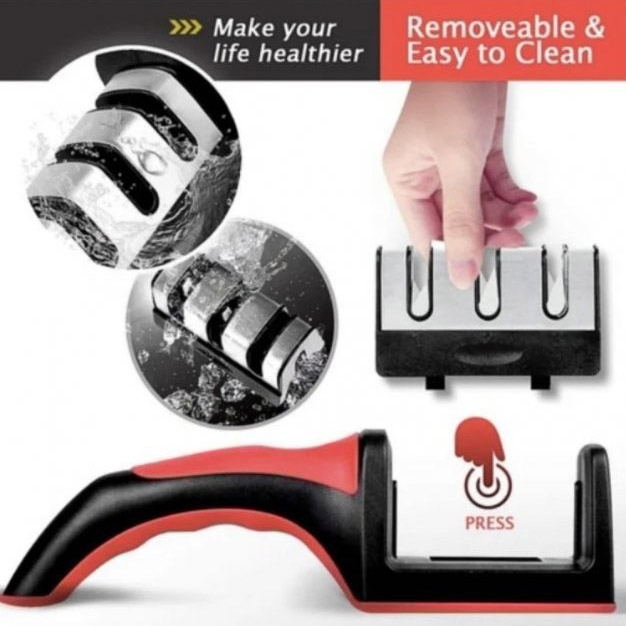 Професійна ручна точилка Fast Sharpener RS-168 з 3 рівнями заточування - Зображення 3