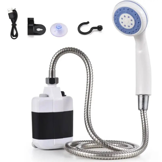 Душ акумуляторний портативний для походу Portable Outdoor Shower - Зображення 5