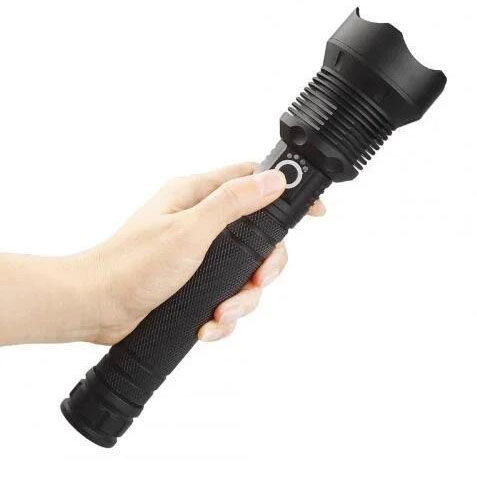 Акумуляторний тактичний ліхтарик X-Balog BL-X92-P70 з USB-зарядкою - Зображення 3