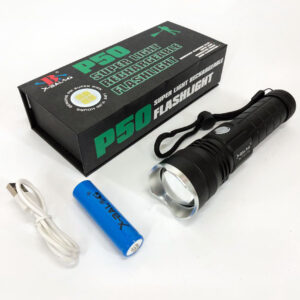 Ручний тактичний ліхтарик Bailong BL-P03-P50 водонепроникний LED