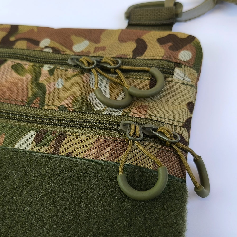 Сумка-кобура наплічна тактична для шевронів з липучкою чоловіча з кордури - Зображення 6