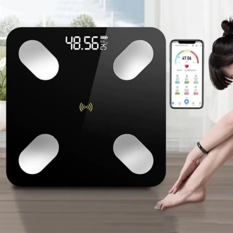 Підлогові розумні фітнес ваги MATARIX MX-454 з додатком Bluetooth для зважування людей - Зображення 4