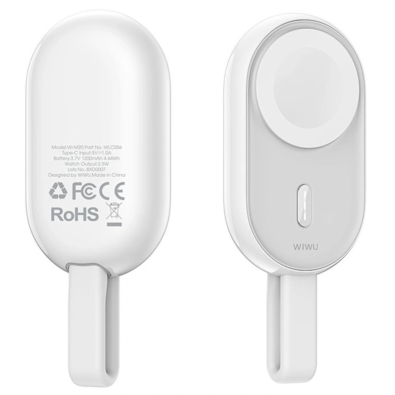 Повербанк Power Bank WIWU Wi-M20 For Apple Watch 1200 mAh - Зображення 2