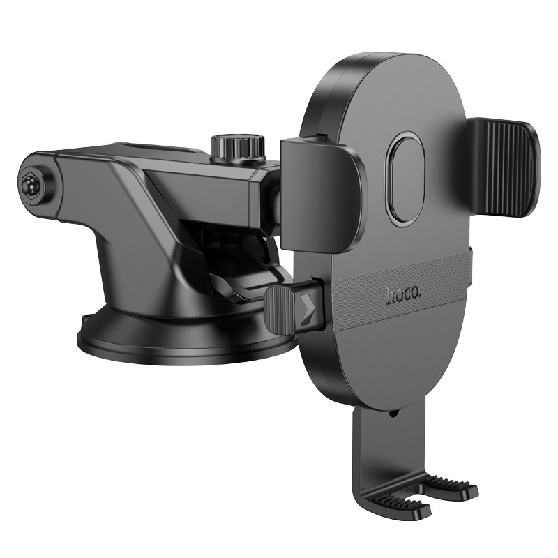 Автотримач Hoco H19 Mighty one-button (center console) - Зображення 3