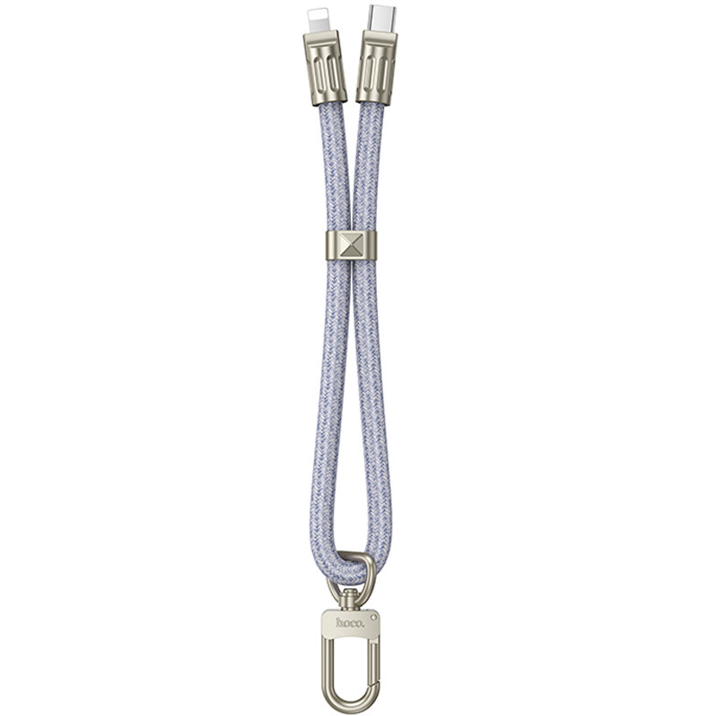 Дата кабель-шнурок Hoco GH5 Elegant Type-C to Lightning (0.21m) - Зображення 2