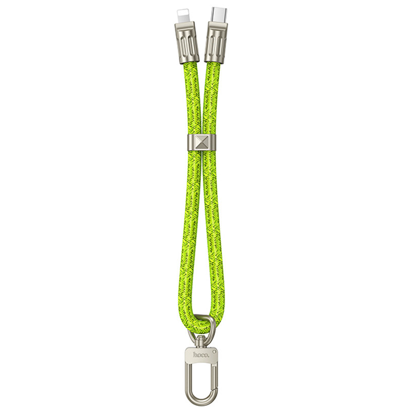 Дата кабель-шнурок Hoco GH5 Elegant Type-C to Lightning (0.21m) - Зображення 2