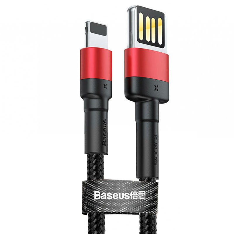 Дата кабель Baseus Cafule USB to Lightning Special Edition 2.4A (1m) (CALKLF-G)