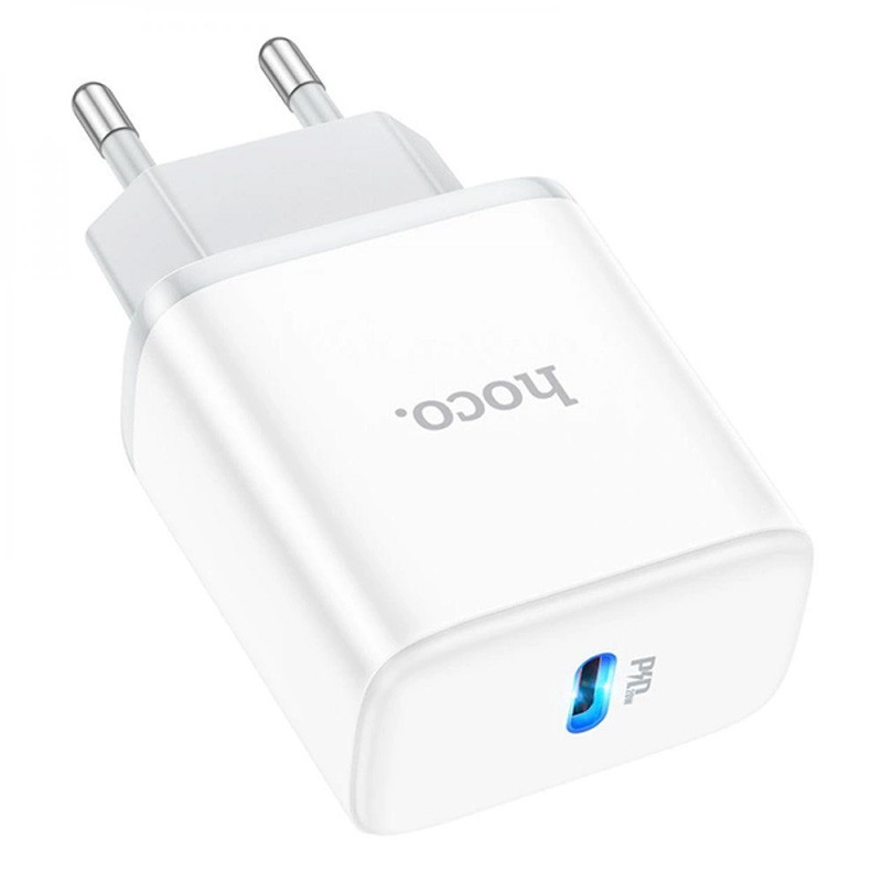 Мережевий зарядний пристрій Hoco C104A PD20W (1USB-C) - Зображення 3
