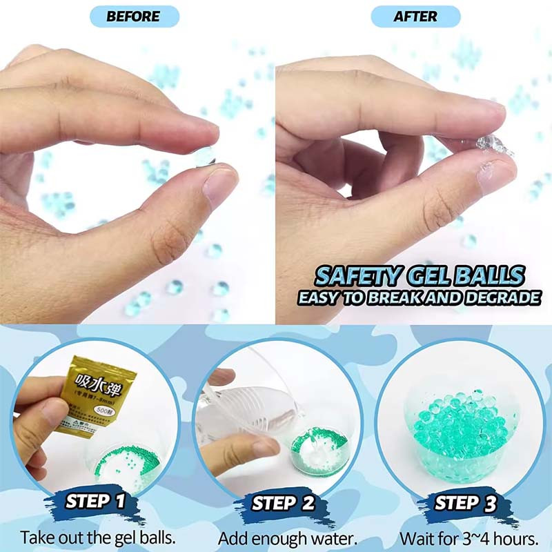 Пістолет на гідрогелевих кульках (орбізах) Gel Energy XS-873 - Зображення 8