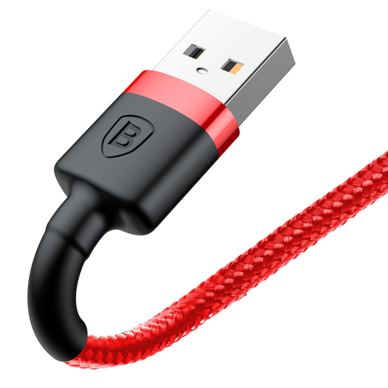 Дата кабель Baseus Cafule USB to Lightning 1.5A (2m) (CALKLF-C) - Зображення 2