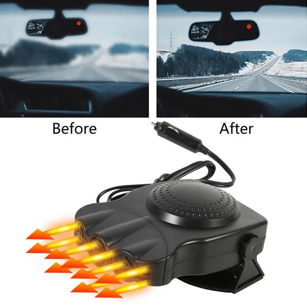 Тепловентилятор автомобільний Car Fan CF-612 - Зображення 3