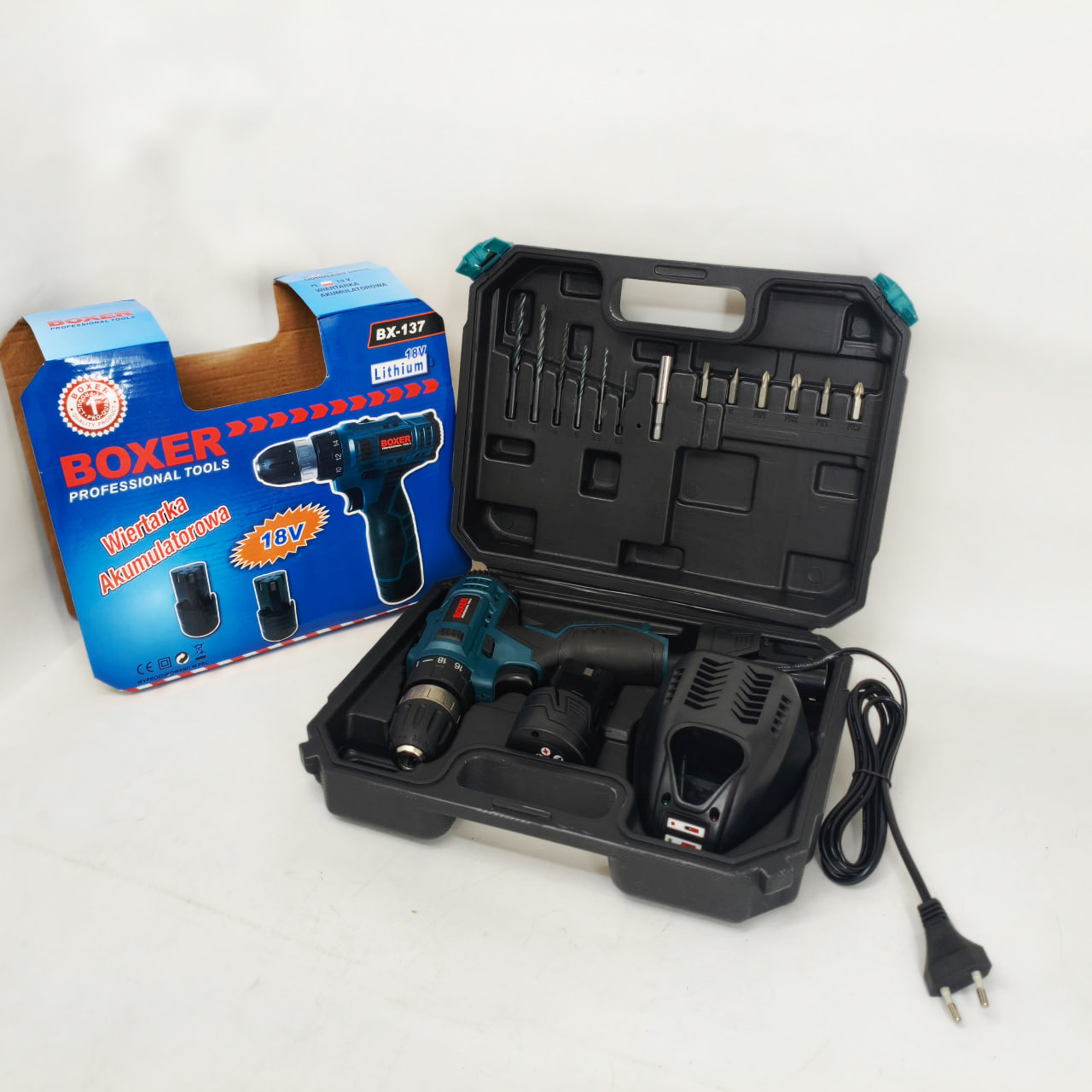Портативний шуруповерт Boxer BX-137 18 В - Зображення 4