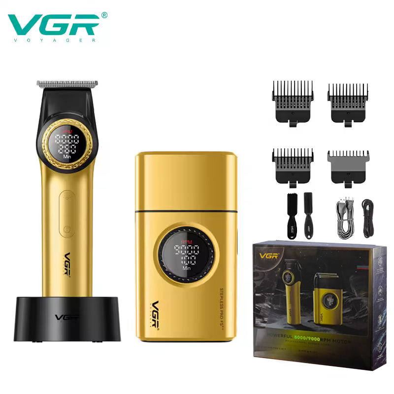 Набір для стрижки волосся VGR 2в1 V-977 V-377 GOLD