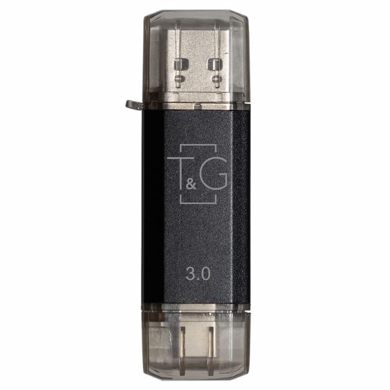 Флеш-накопичувач T&G 009 Star Series 2in1 USB 3.0 (USB-A/C) — 256GB - Зображення 2