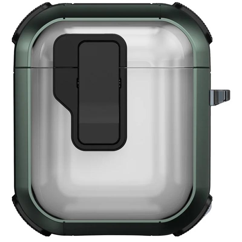 Футляр протиударний Locking Button для навушників Airpods 1/2