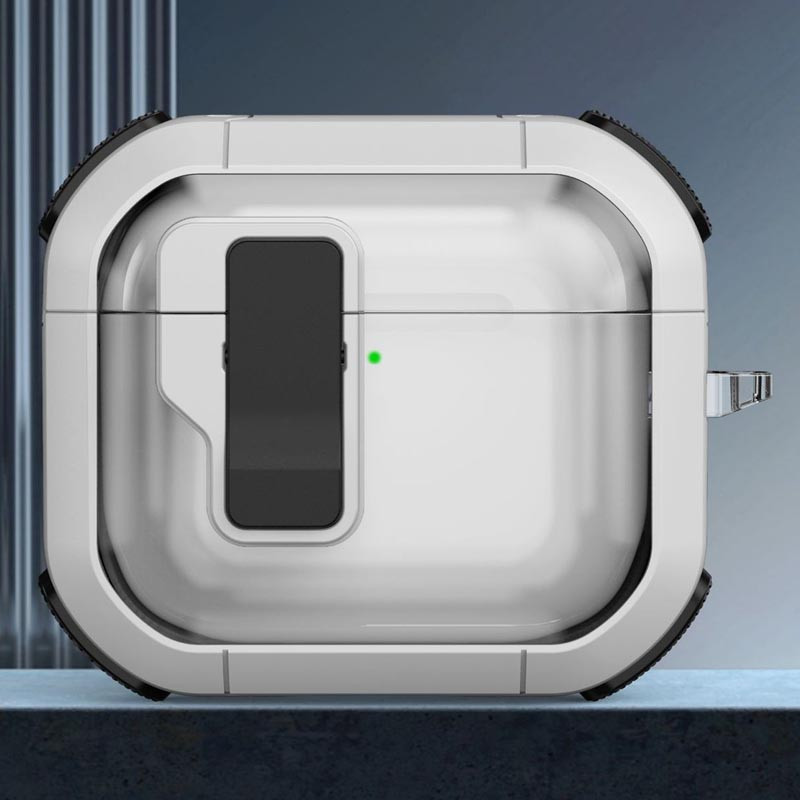 Футляр протиударний Locking Button для навушників Airpods 3 - Зображення 2