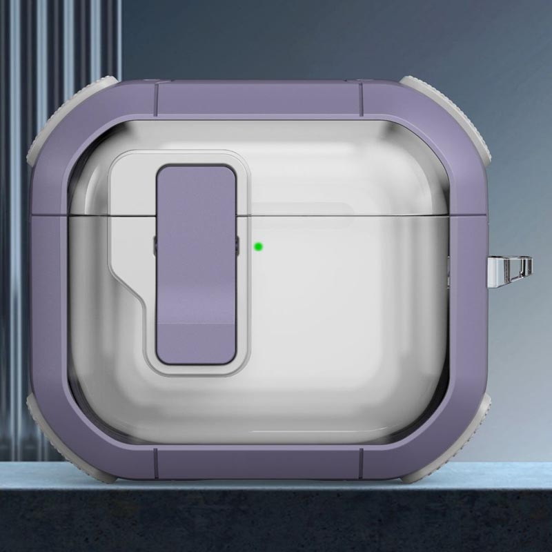 Футляр протиударний Locking Button для навушників Airpods 4 - Зображення 2