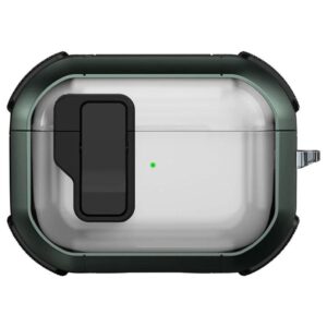 Футляр протиударний Locking Button для навушників Airpods Pro