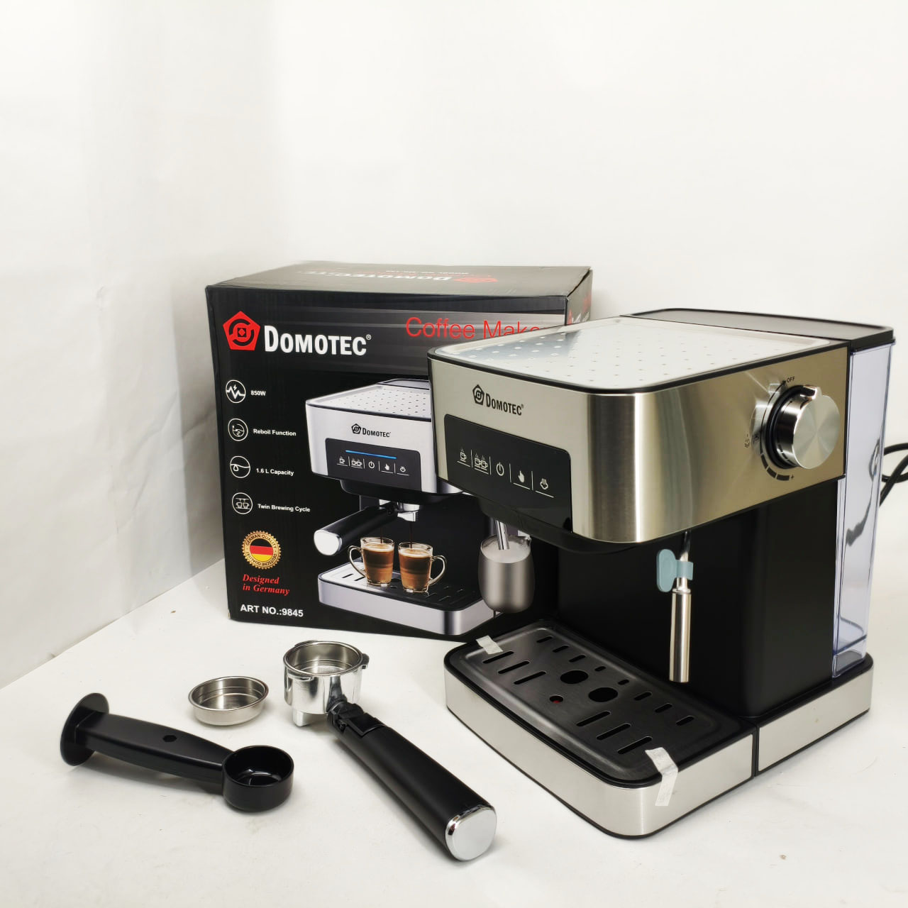 Кавоварка Domotec MS-136 1,6 л 850 Вт 15 Бар - Зображення 5