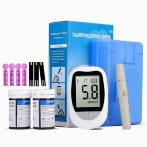 Апарат для вимірювання цукру Glucose Meter BY-100 на 50 тестів з батареєю