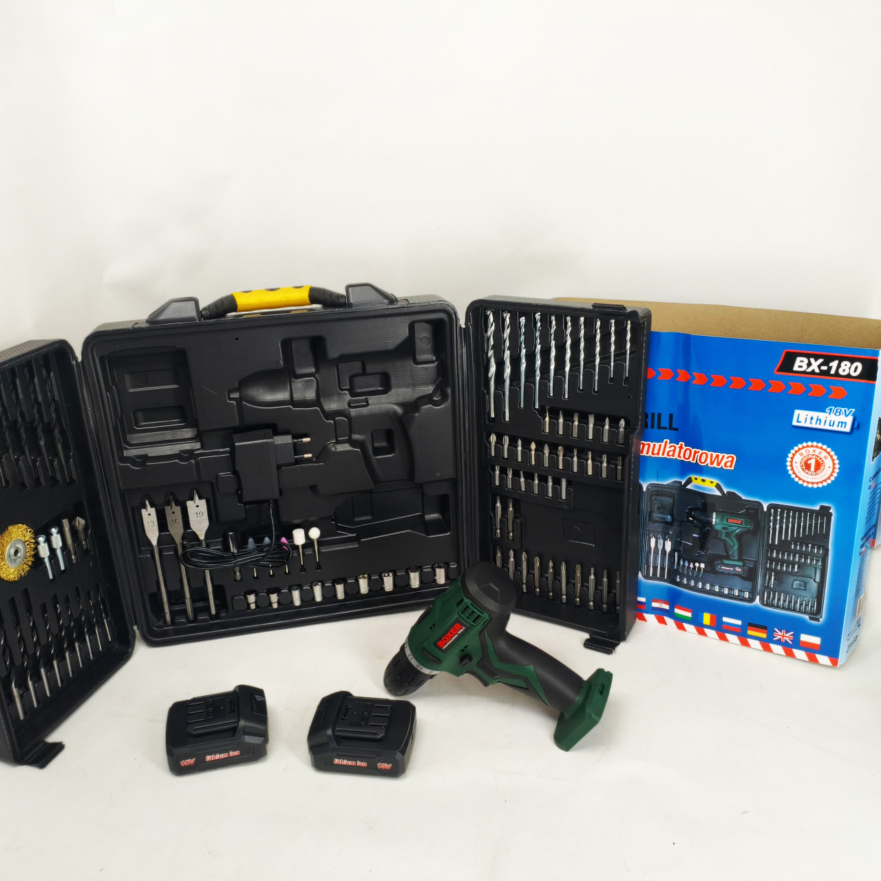 Портативний шуруповерт Boxer BX-180 1350 об/хв - Зображення 6