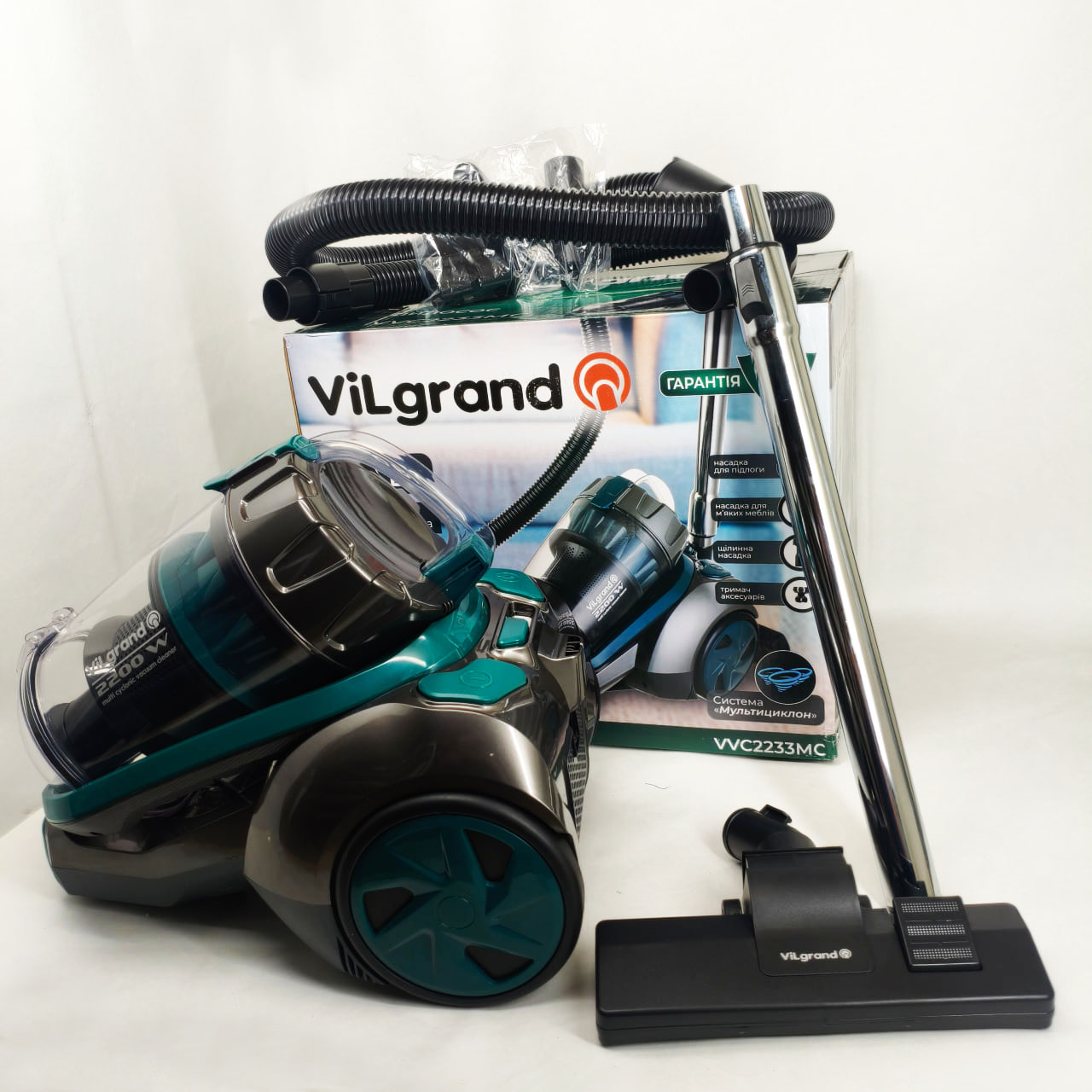 Пилосос без мішка ViLgrand VVC2233MC - Зображення 2