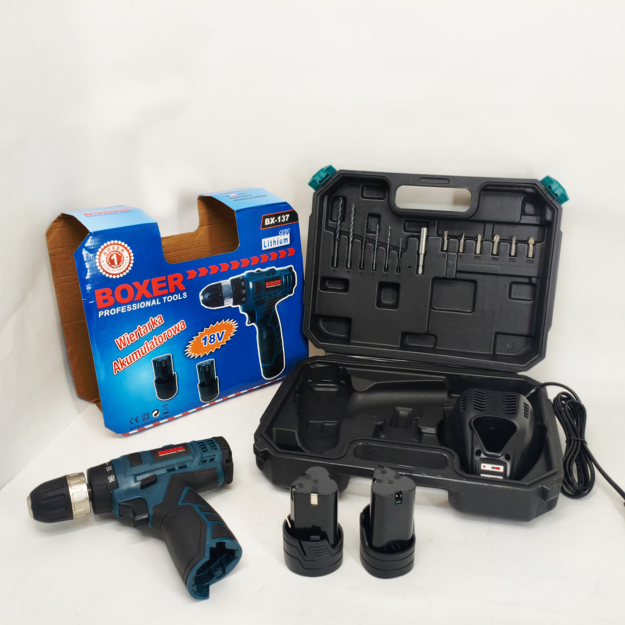 Портативний шуруповерт Boxer BX-137 18 В - Зображення 6