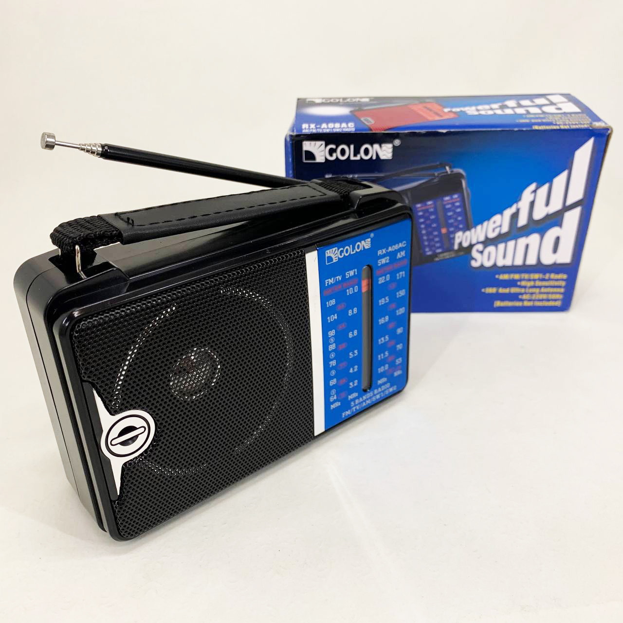 Портативний FM радіоприймач GOLON RX-A06AC - Зображення 5