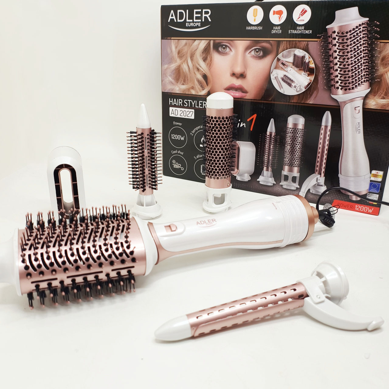 Стайлер Adler AD 2027 1200 Вт 5в1 для завивки - Зображення 3
