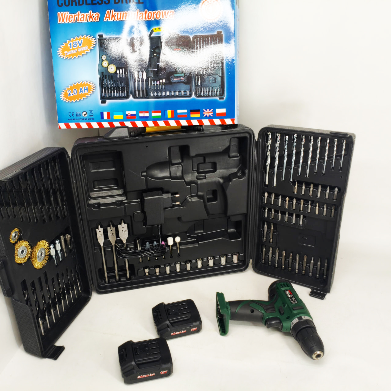 Портативний шуруповерт Boxer BX-180 1350 об/хв - Зображення 4