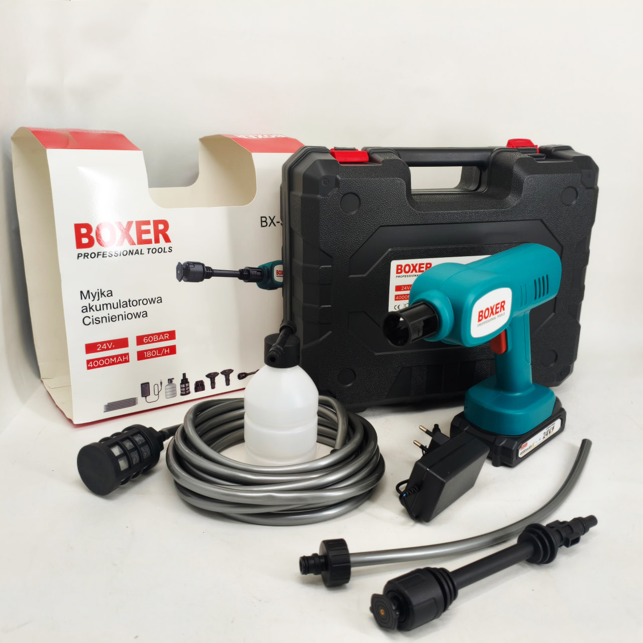 Автомийка акумуляторна високого тиску BX-3219 24 В 550 Вт - Зображення 3
