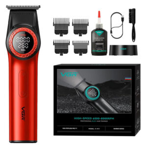 Тример VGR V-977 RED з регулюванням потужності 6000–8000 RPM