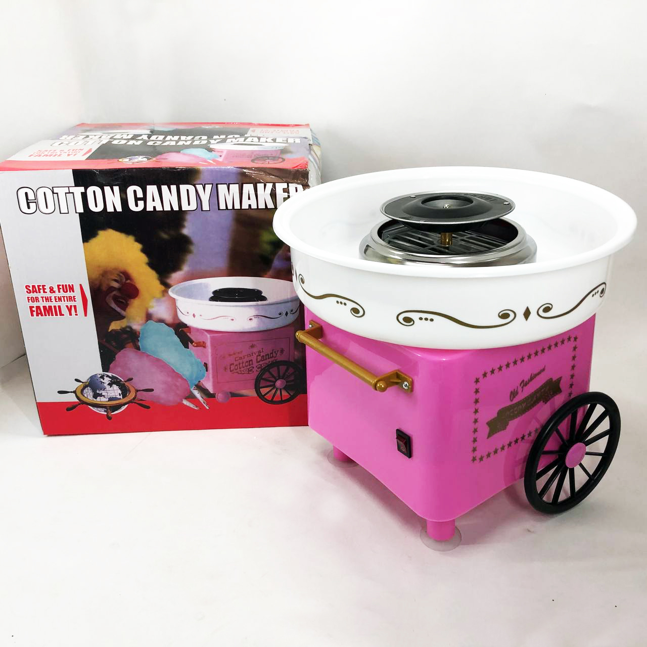 Апарат для приготування цукрової солодкої вати CANDY MAKER MAG-228 - Зображення 6