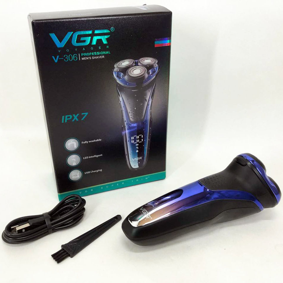 Електробритва VGR V-306 для стрижки волосся і бороди - Зображення 2
