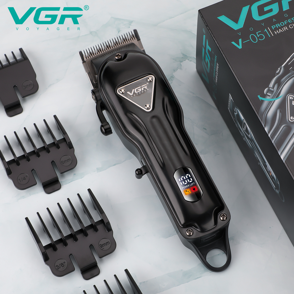 Акумуляторна машинка для стрижки VGR V-051 - Зображення 3