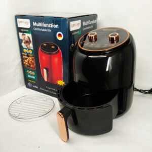 Електро фритюрниця безмасляна Rainberg RB-2318 3800 Вт зі знімним кошиком 8,5 л Black