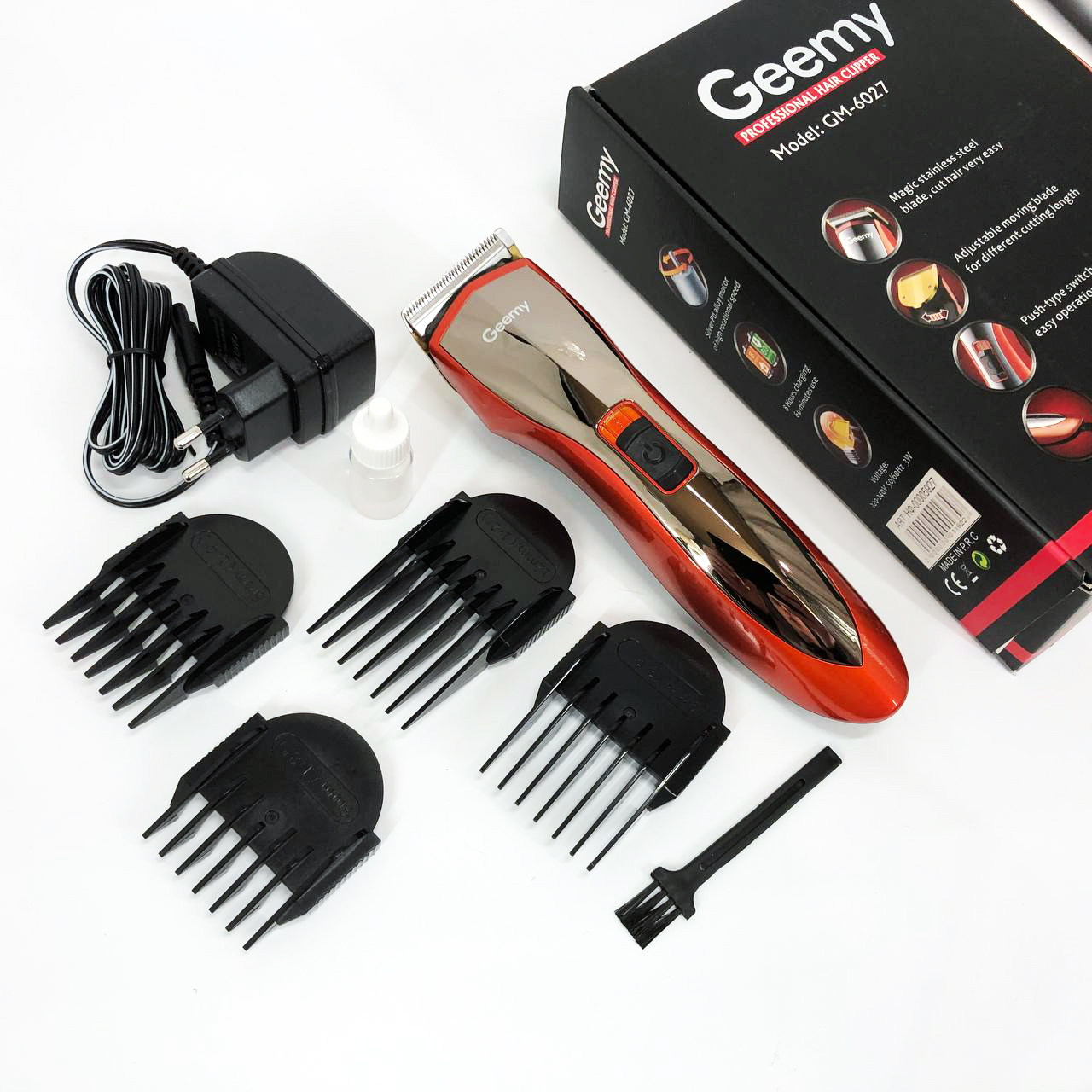 Машинка для стрижки Gemei GM-6027 бездротова - Зображення 2