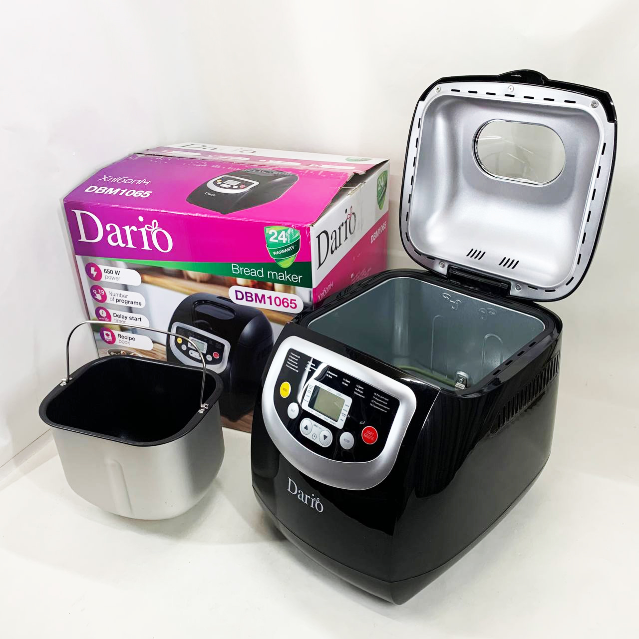 Хлібопічка DARIO DBM 1065 - Зображення 2